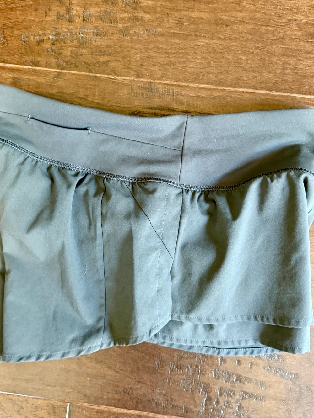 CALIA Women’s Gray Athletic Skort Shorts with Built-In Liner